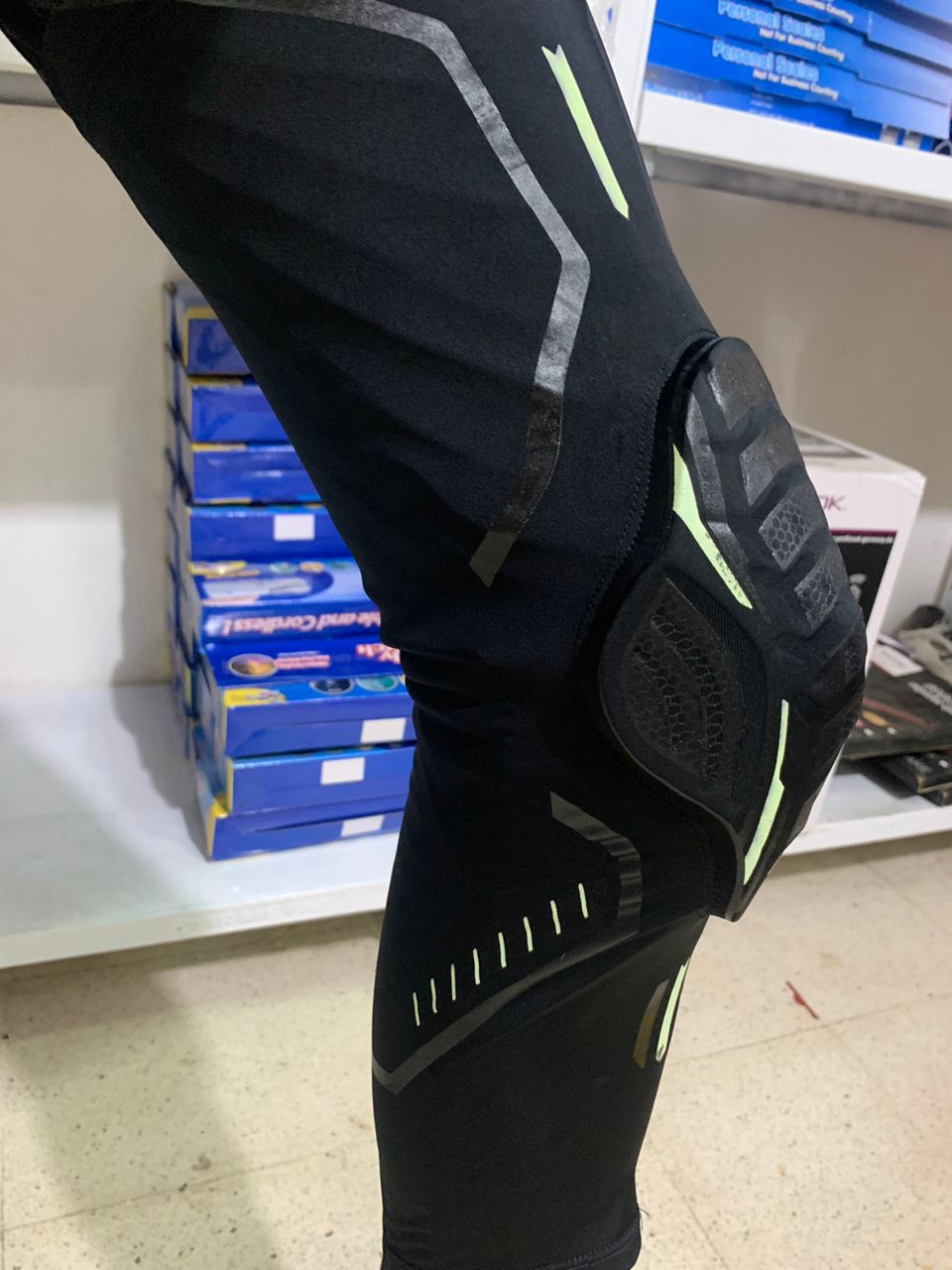 Genouillère de sport anti-collision haute élasticité