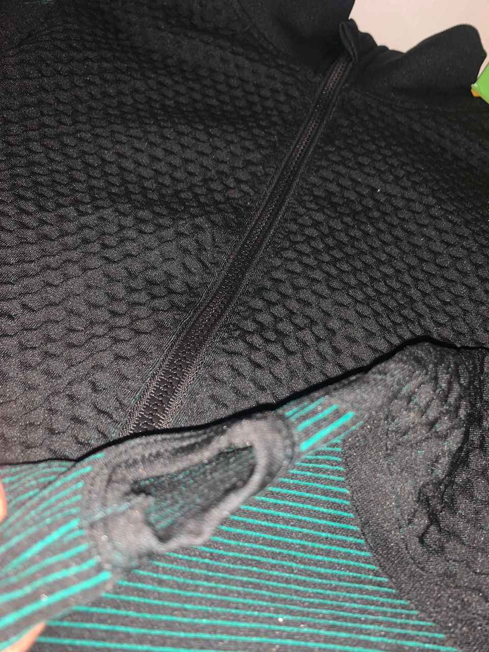 Ensemble de sport femme 2 pièces sans couture vert