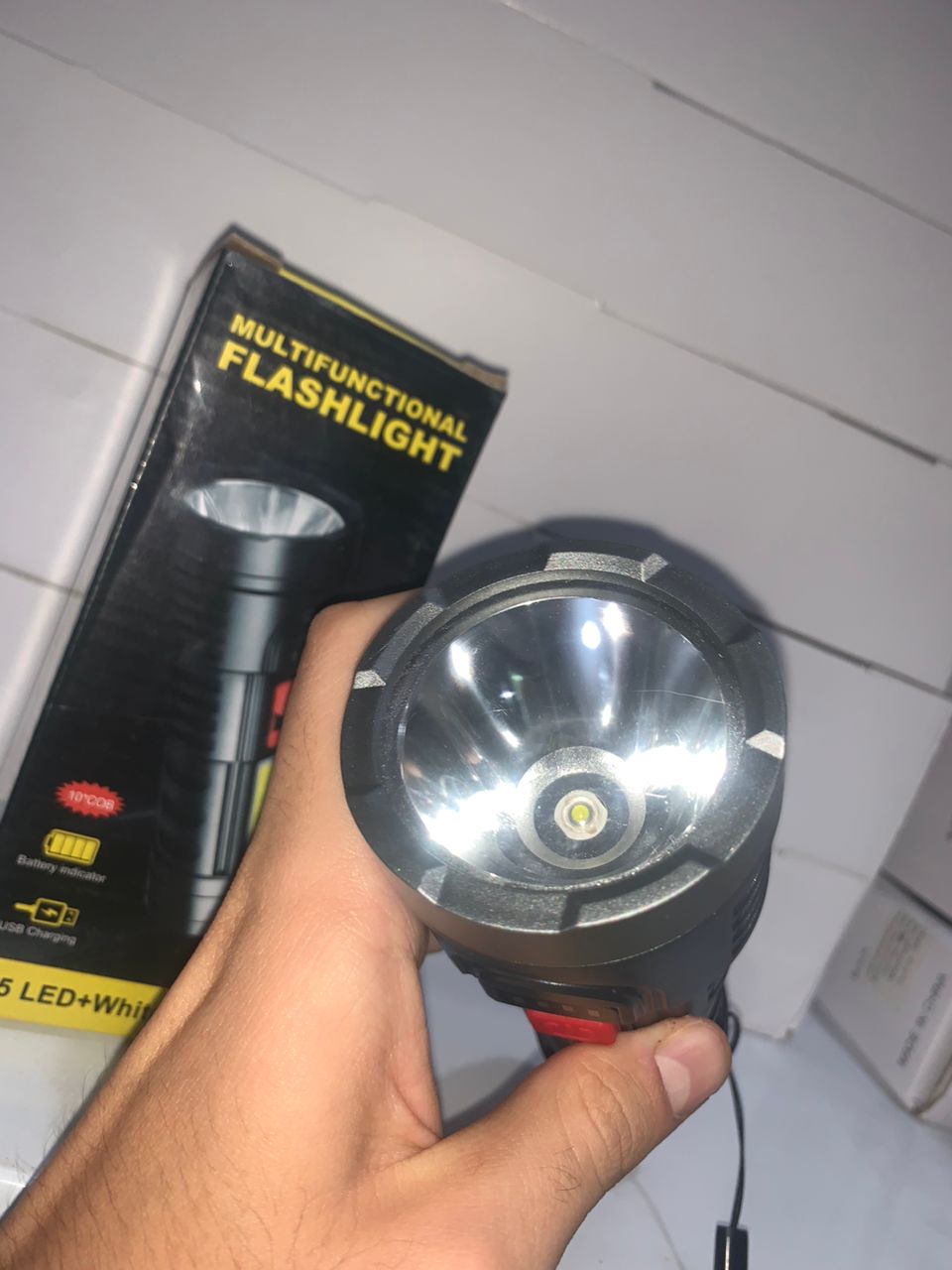 مصباح يدوي LED قابل لإعادة الشحن G5