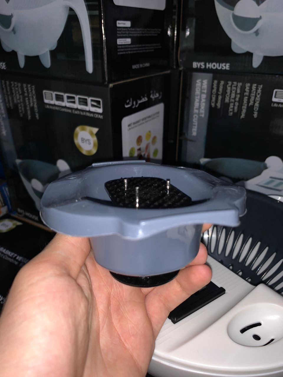 Pot Coupe-Légumes 9in1 Multifonction Avec Panier De Vidange + Éplucheur V2