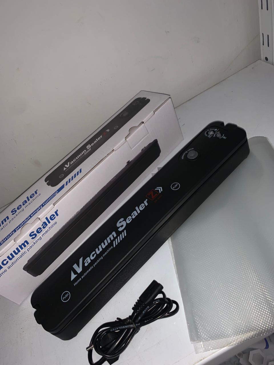 Scelleuse Sac Plastique Alimentaire pour le stockage avec 10 sac gratuit