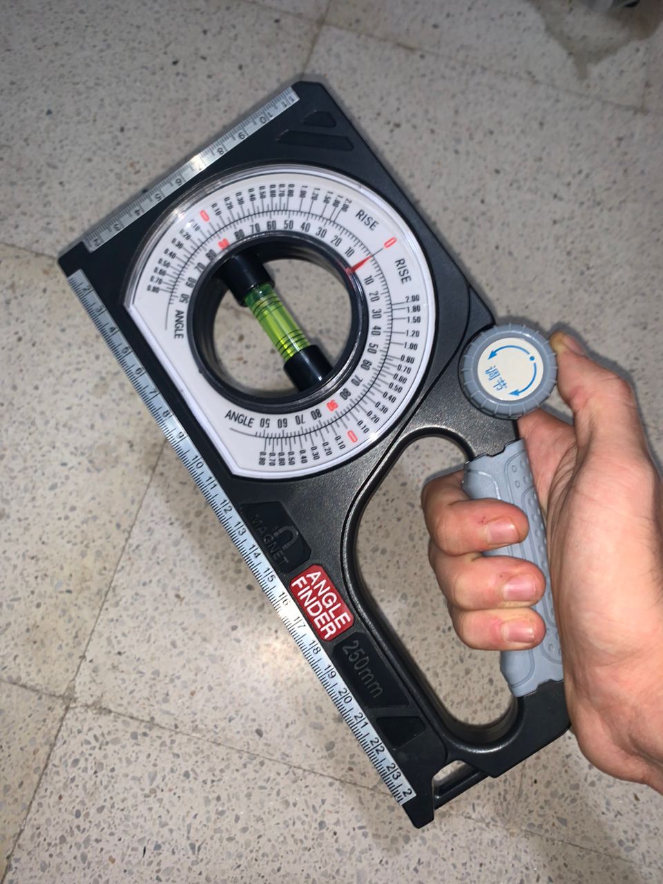 Outil de mesure de pente professionnel magnétique