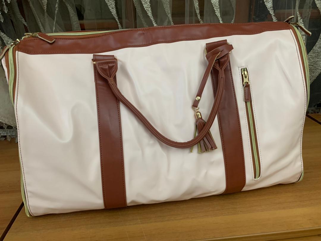Sac de voyage pliable en PU grande capacité