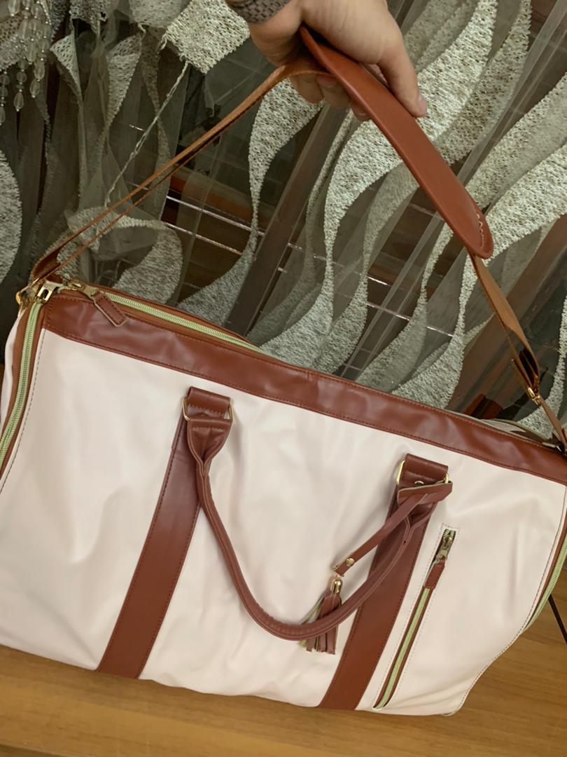 Sac de voyage pliable en PU grande capacité