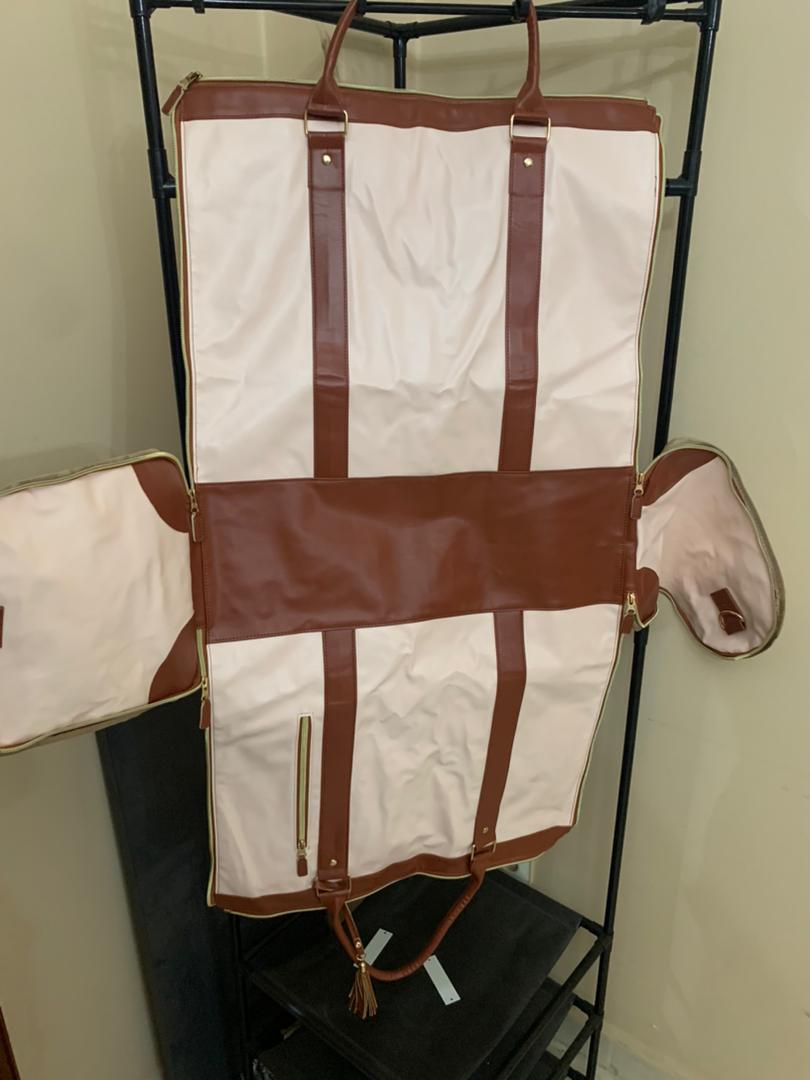 Sac de voyage pliable en PU grande capacité