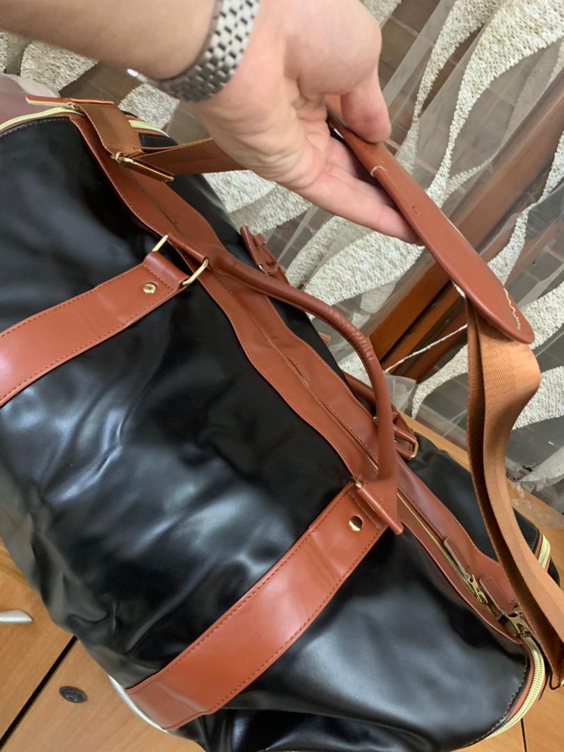 Sac de voyage pliable en PU grande capacité