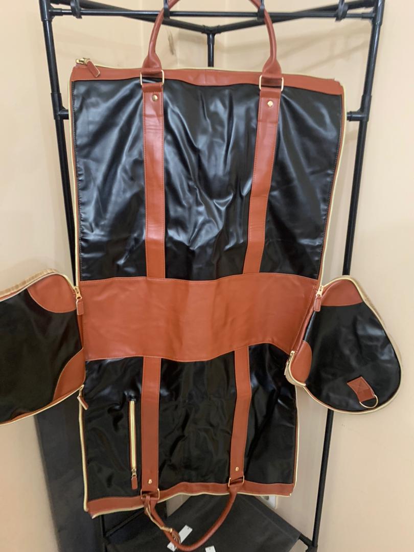Sac de voyage pliable en PU grande capacité