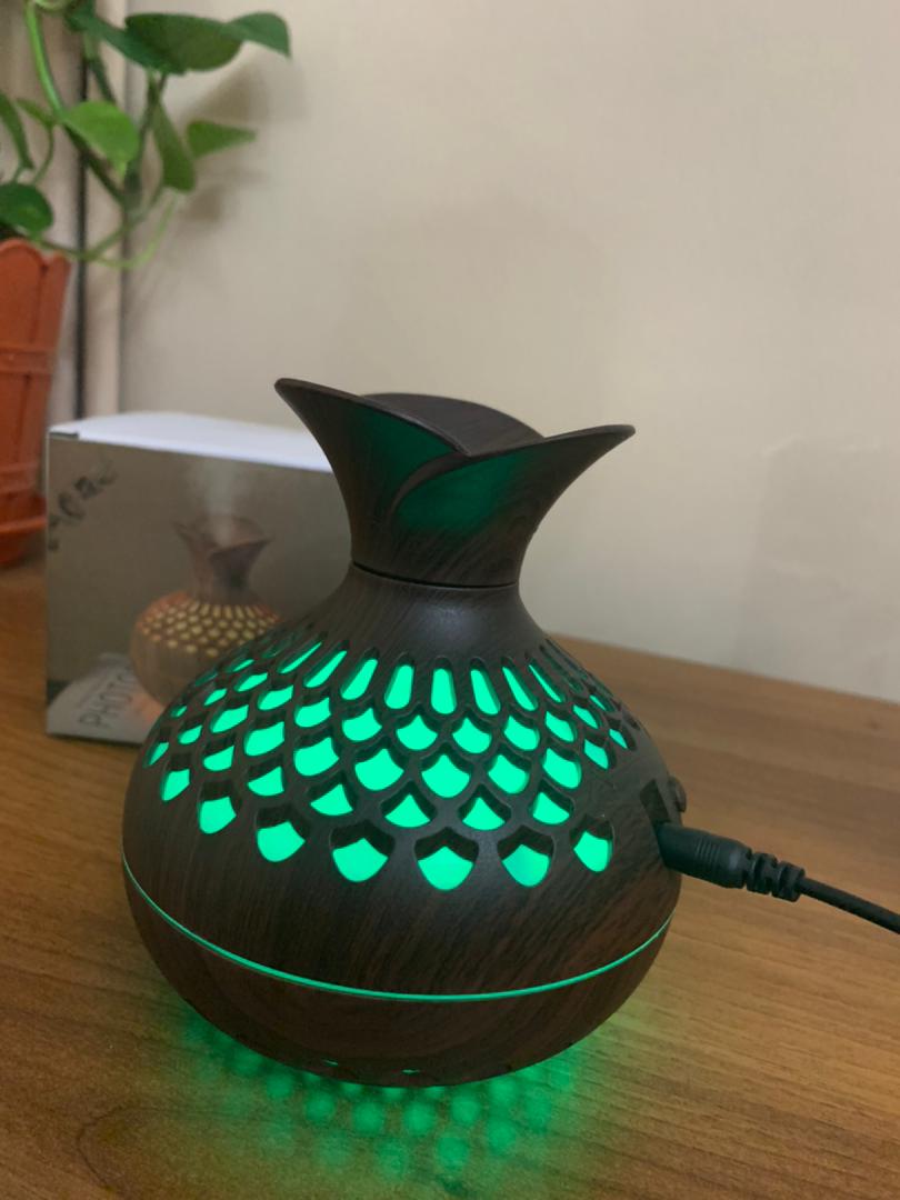 Diffuseur d'huiles essentielles 300ml avec 7 lumières LED
