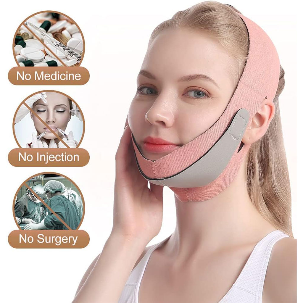 Sangle de lifting facial pour double menton