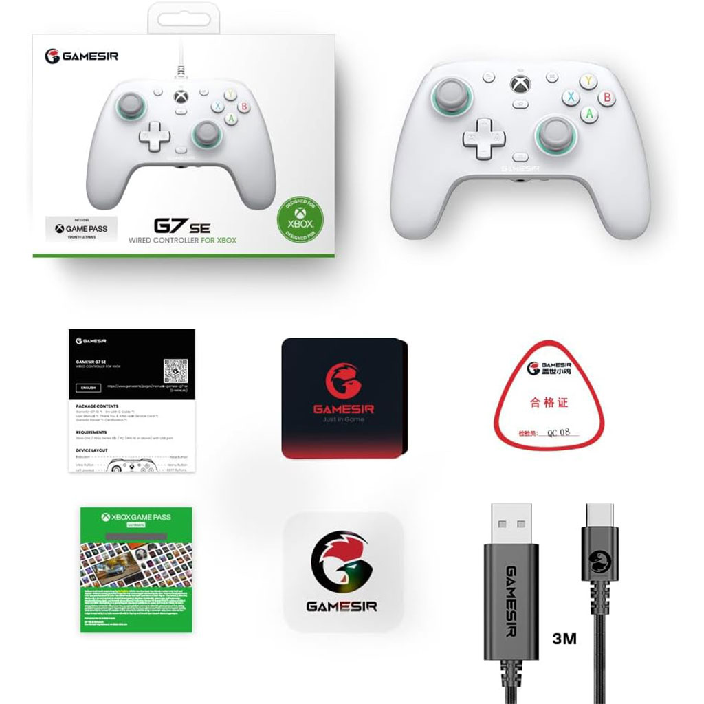 وحدة تحكم سلكية GameSir G7 SE لأجهزة Xbox وWindows