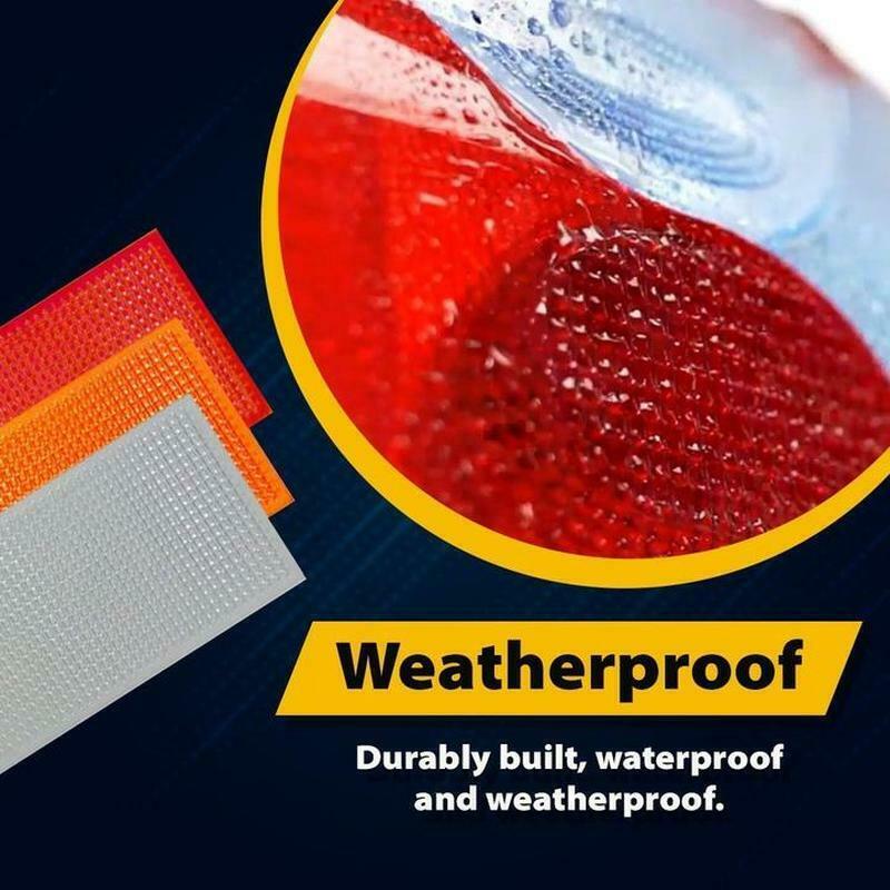 Adhesive tail light repair kit