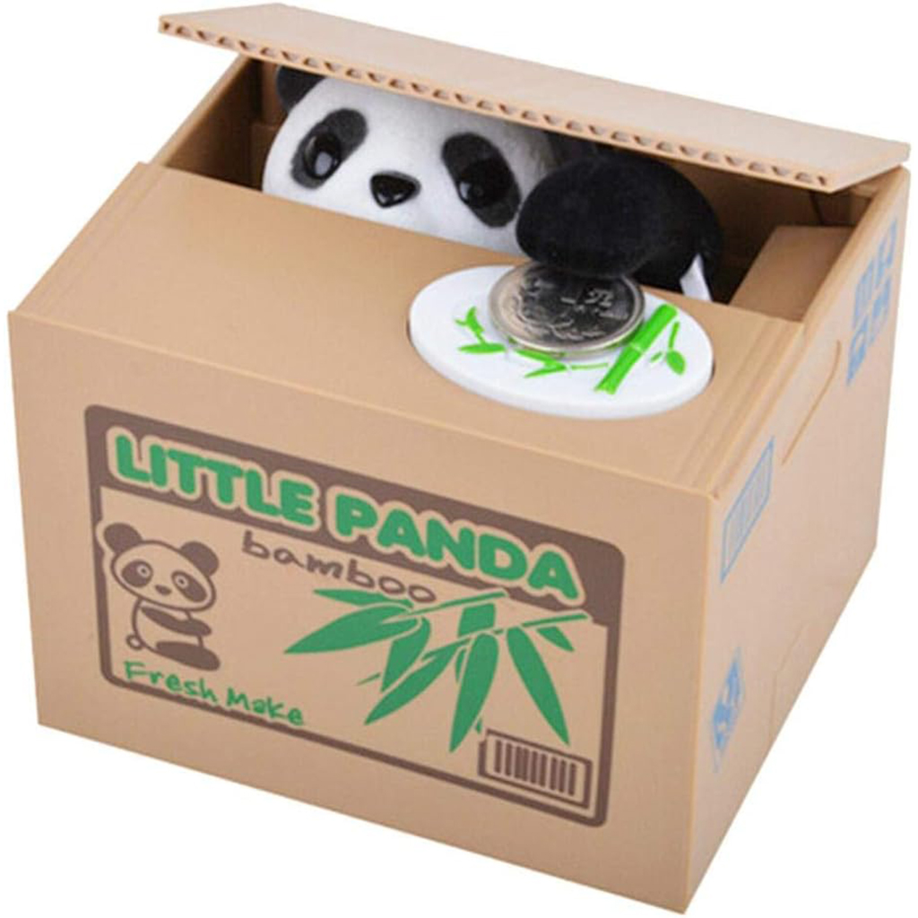 Tirelire électronique avec panda