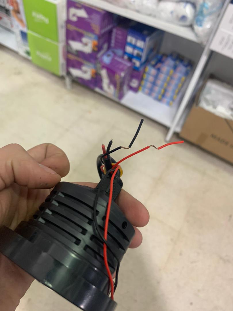 كشاف ضباب دائري LED IP65 7000K إضاءة بيضاء