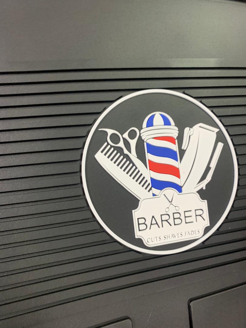 Tapis de rangement magnétique flexible et antidérapant pour outils de coiffure