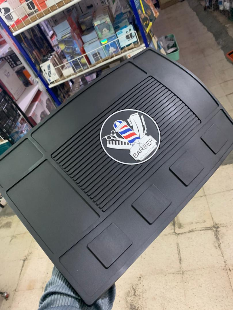 Tapis de rangement magnétique flexible et antidérapant pour outils de coiffure