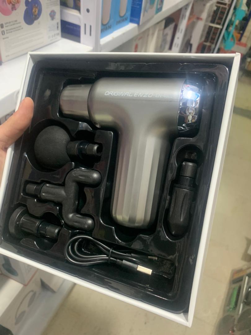 Pistolet de massage ENZO EN-4802 avec 4 têtes