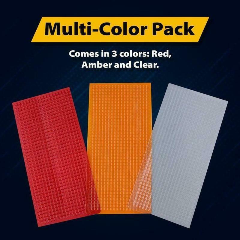 Adhesive tail light repair kit