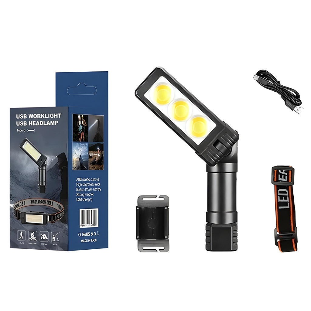 مصباح يدوي LED محمول وعاكس 20 واط