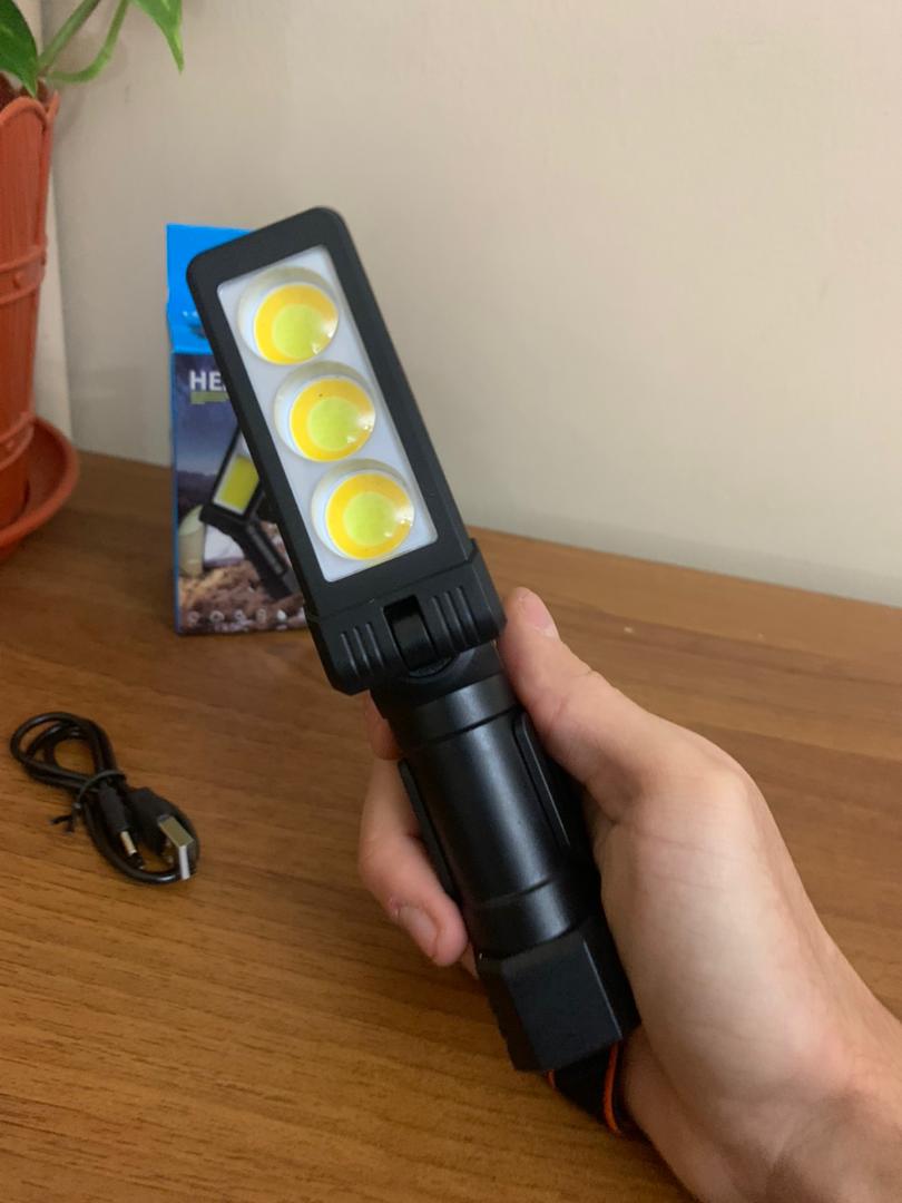 مصباح يدوي LED محمول وعاكس 20 واط