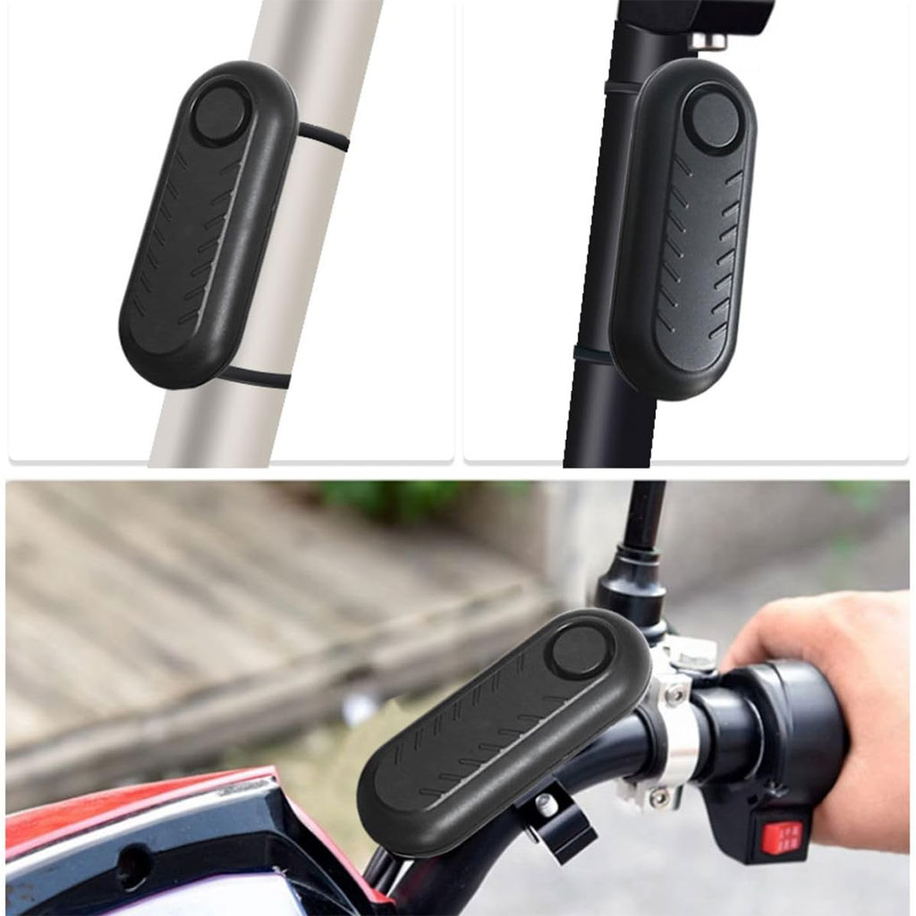 Anti-theft alarm system with 110 dB vibration sensor
