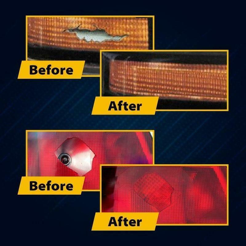 Adhesive tail light repair kit