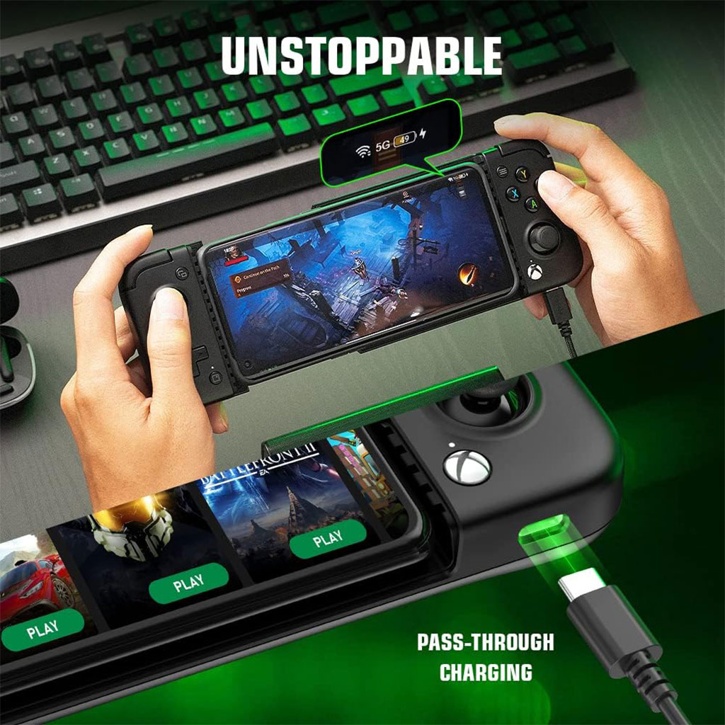 Manette de jeu mobile GameSir X2 Pro pour Android et iPhone 15 avec 1 mois Game Pass
