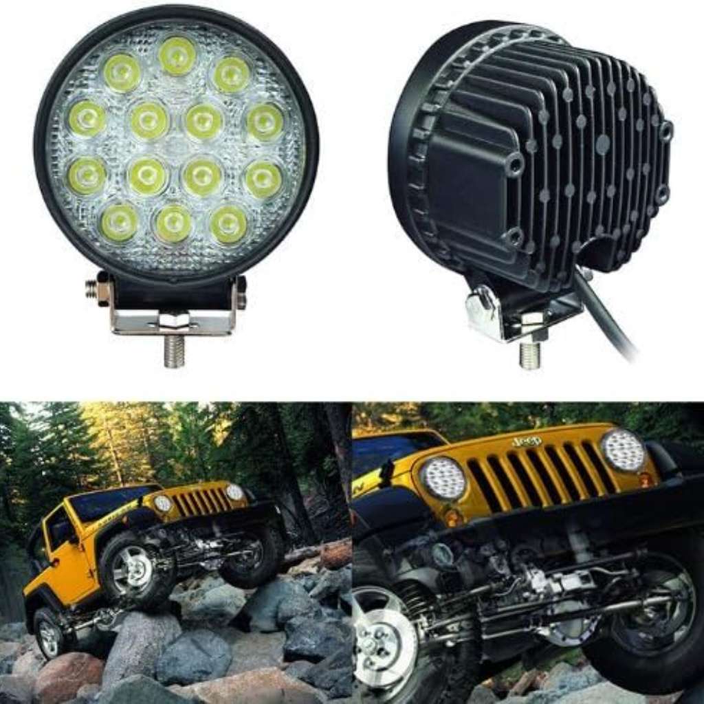 Aluminum LED work light 12V-24V for vehicles
