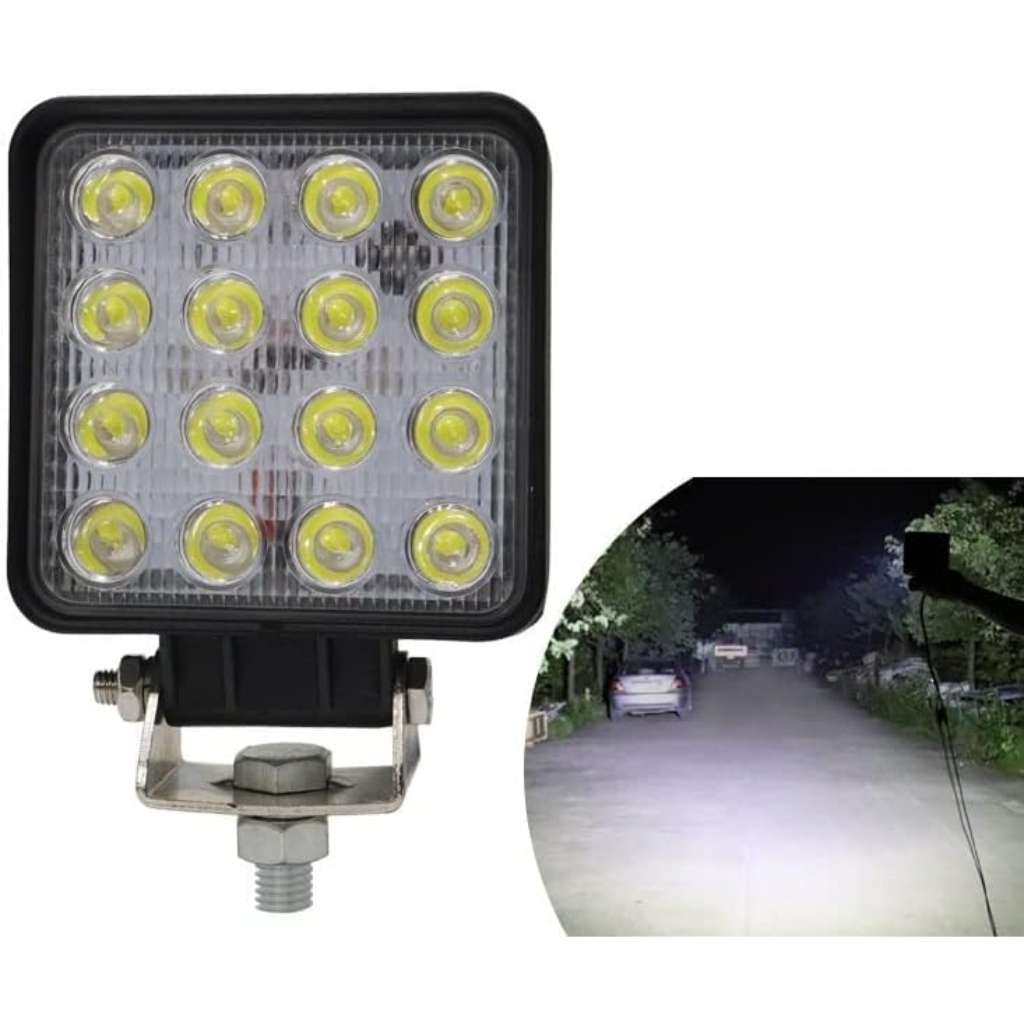Aluminum LED work light 12V-24V for vehicles