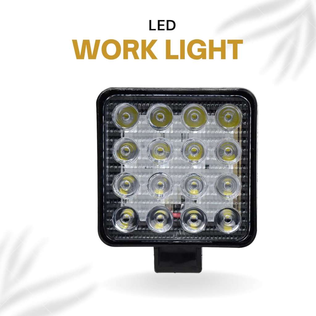 Aluminum LED work light 12V-24V for vehicles