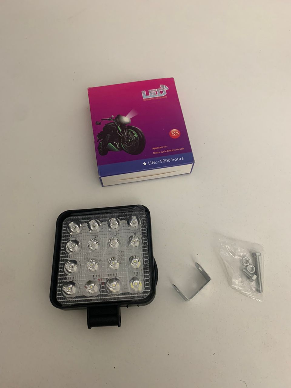 Aluminum LED work light 12V-24V for vehicles