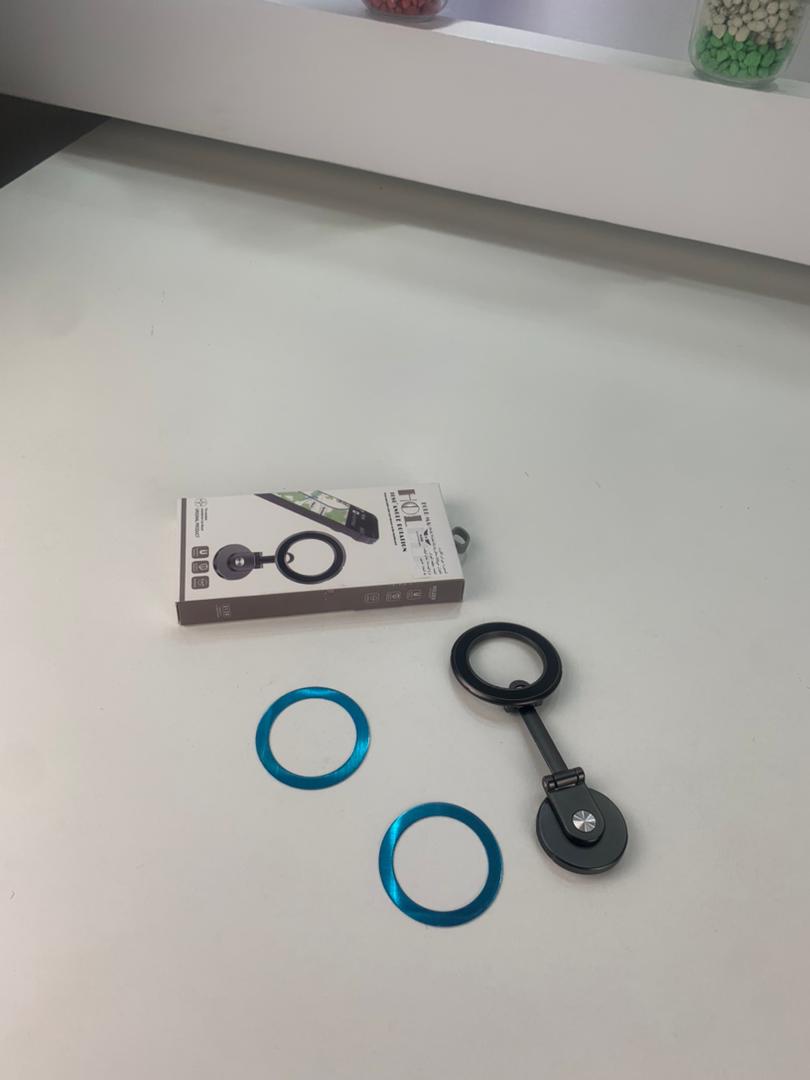 Support de téléphone magnétique pliable pour voiture