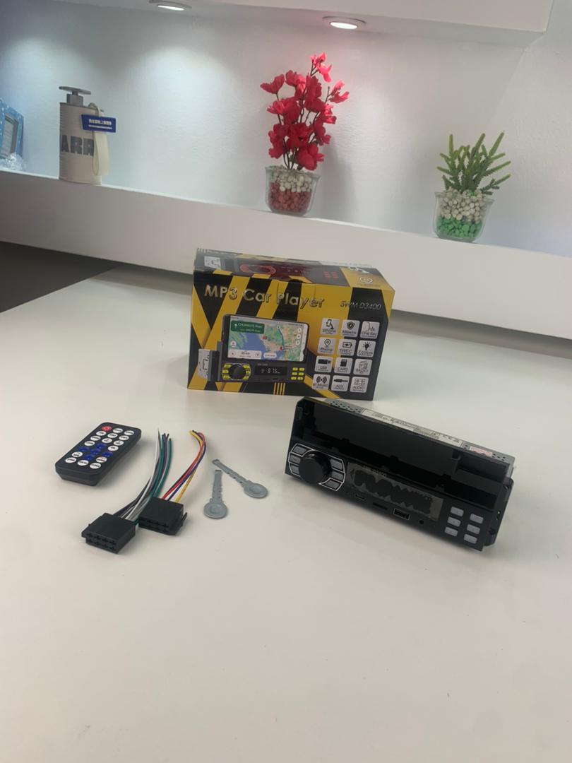 Single DIN Bluetooth Car Radio with Phone Holder