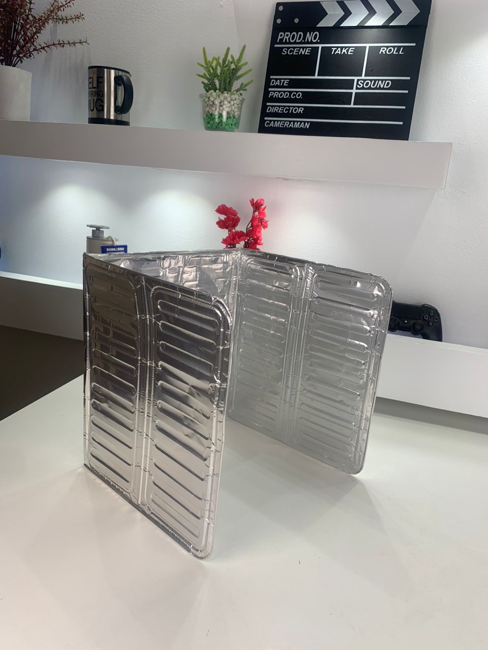 Pare-huile en aluminium pour cuisinière 33x84cm – واقي رذاذ الزيت من الألومنيوم للموقد