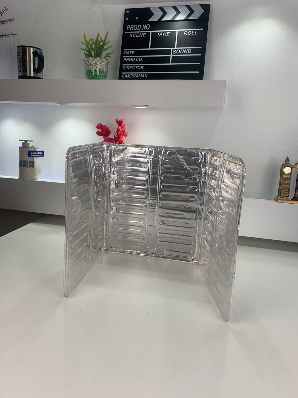 Pare-huile en aluminium pour cuisinière 33x84cm – واقي رذاذ الزيت من الألومنيوم للموقد