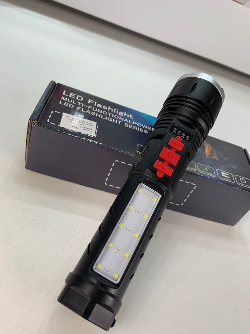 Telescopic flashlight 50 LED