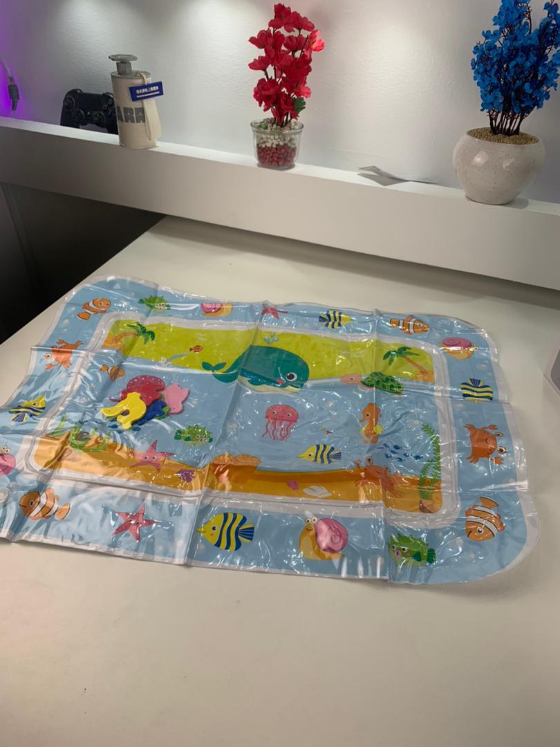 Tapis de jeu d'eau gonflable pour bébé