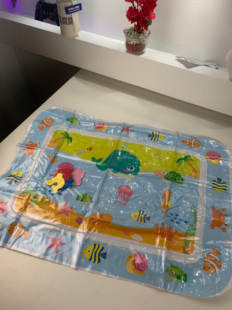 Tapis de jeu d'eau gonflable pour bébé