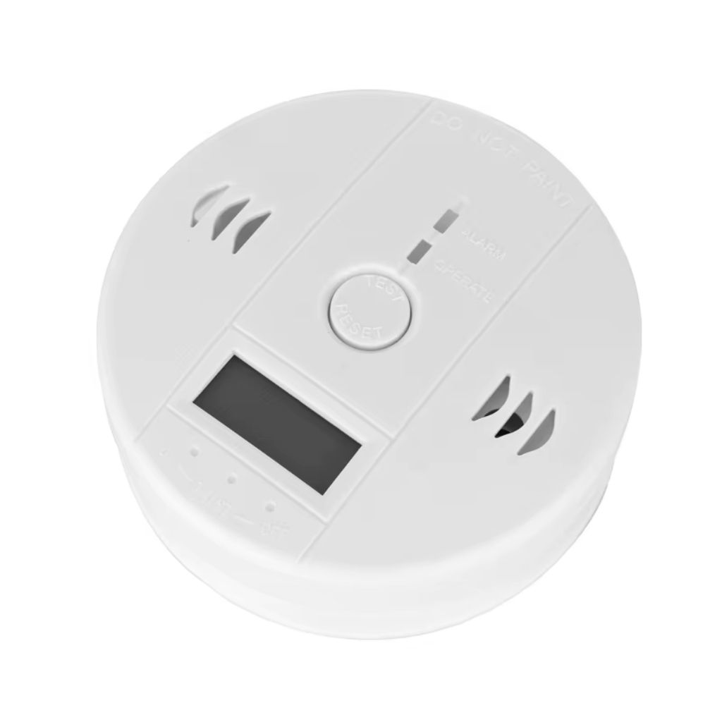 Carbon monoxide alarm with LCD screen