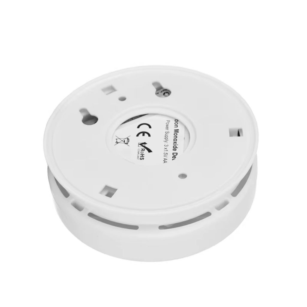 Carbon monoxide alarm with LCD screen