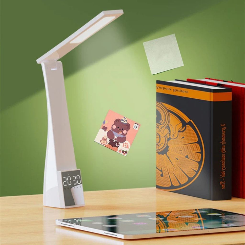 4en1 Lampe de Bureau LED et Haut-Parleur Bluetooth  – مصباح مكتب و مكبر صوت