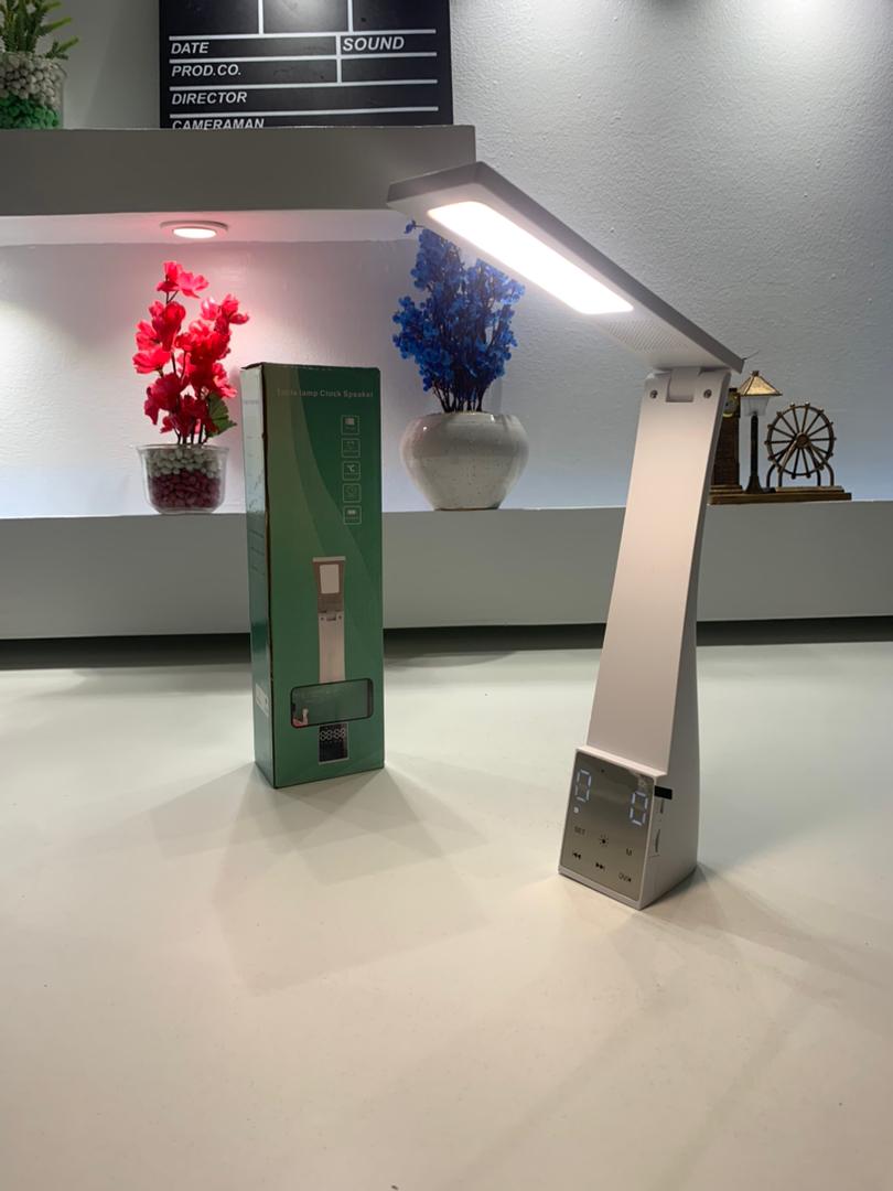 4en1 Lampe de Bureau LED et Haut-Parleur Bluetooth  – مصباح مكتب و مكبر صوت