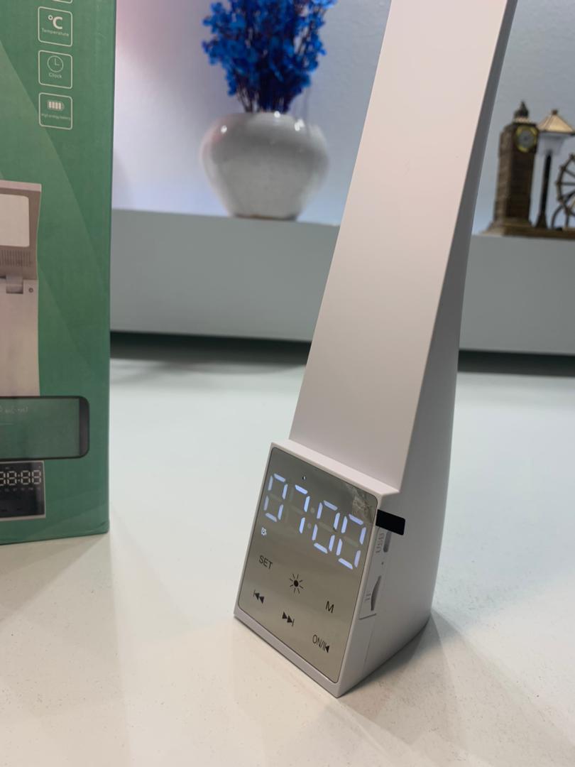 4en1 Lampe de Bureau LED et Haut-Parleur Bluetooth  – مصباح مكتب و مكبر صوت