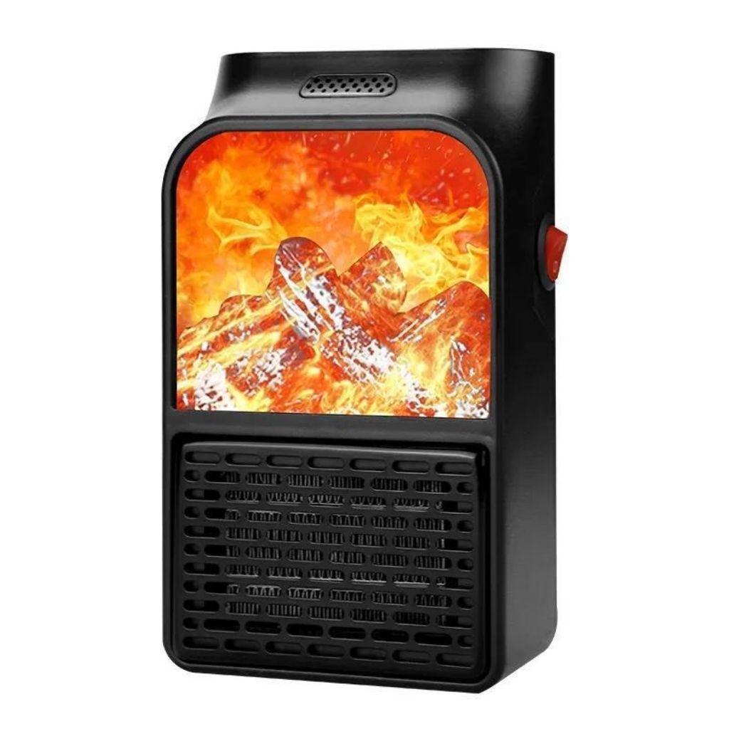 Chauffage électrique portable effet flamme 3D