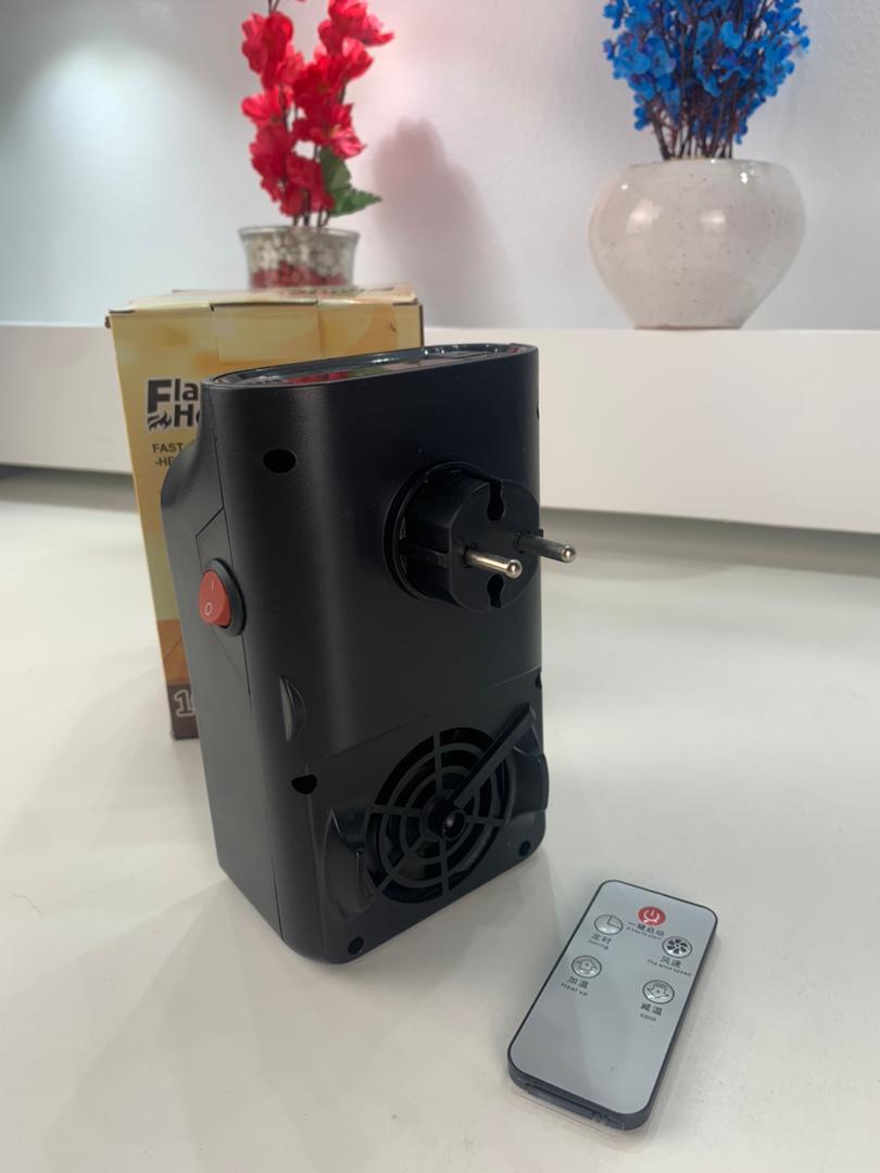Chauffage électrique portable effet flamme 3D