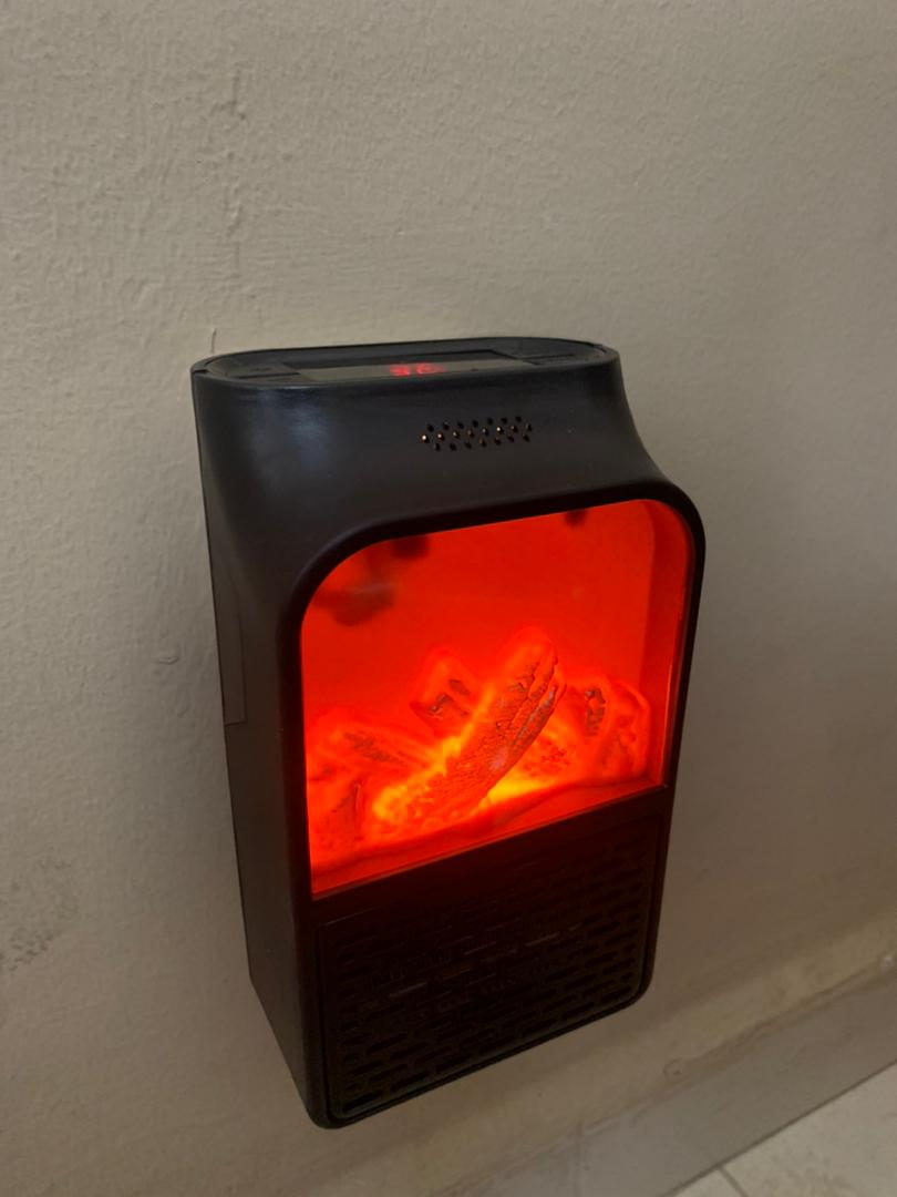 Chauffage électrique portable effet flamme 3D