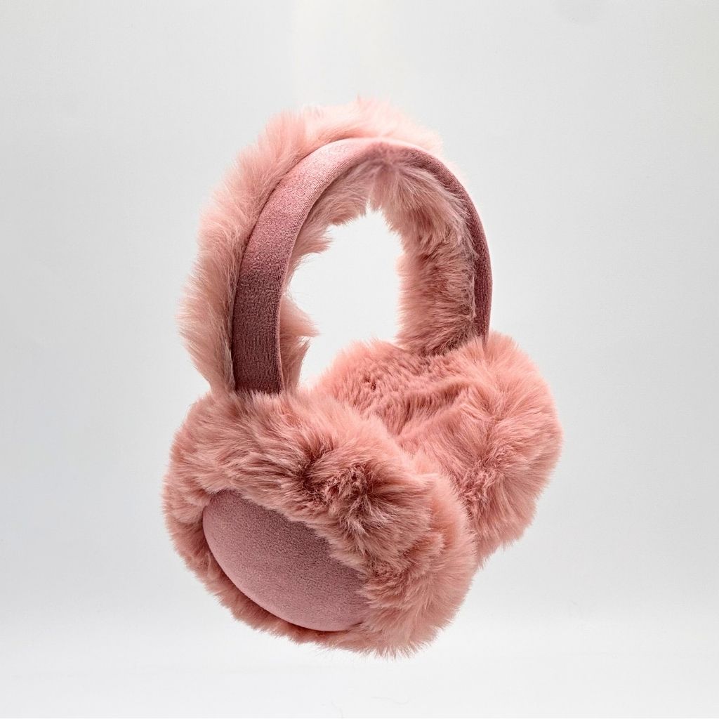Cache-Oreilles et Casque Audio en Fausse Fourrure pour Femmes – سماعات رأس دافئة