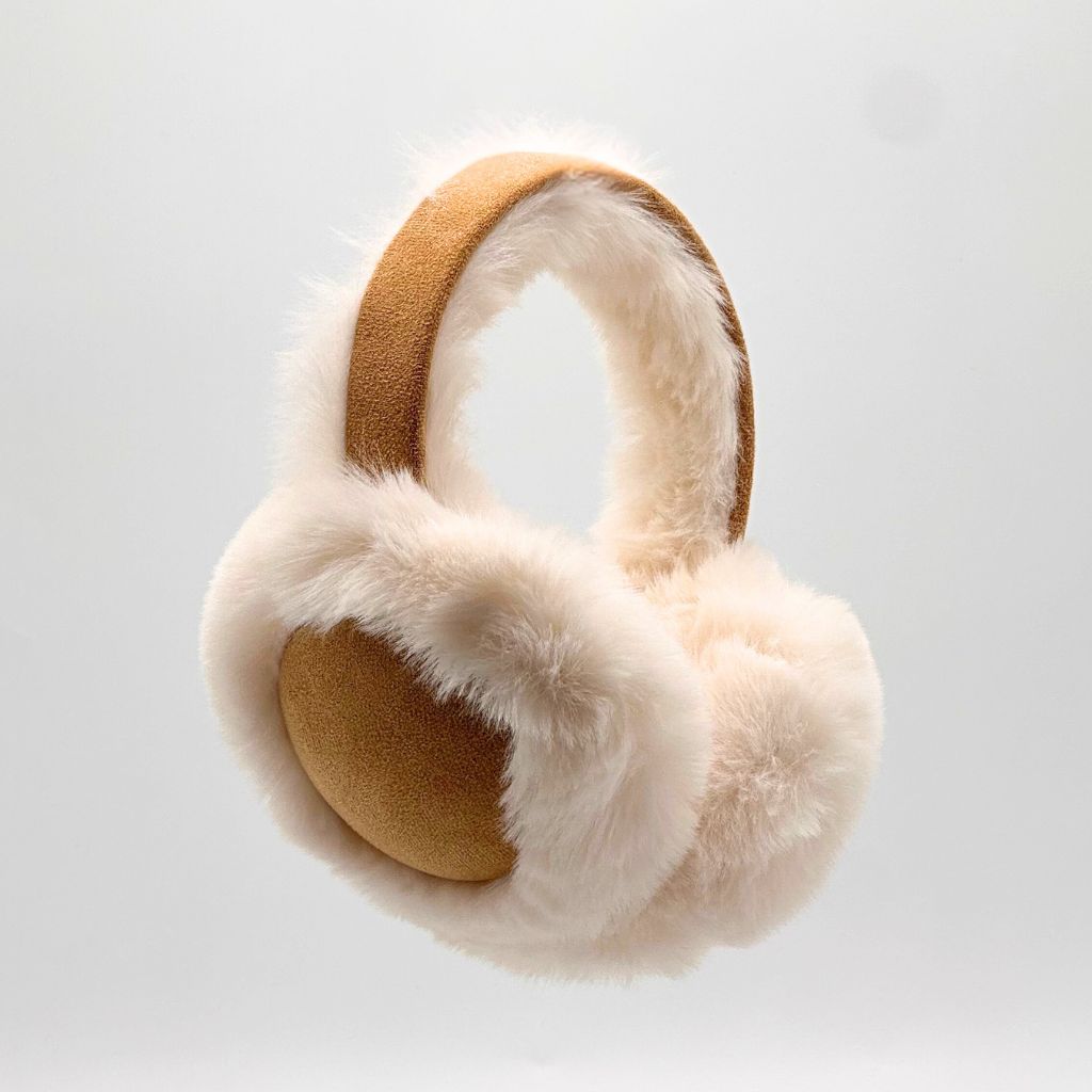 Cache-Oreilles et Casque Audio en Fausse Fourrure pour Femmes – سماعات رأس دافئة