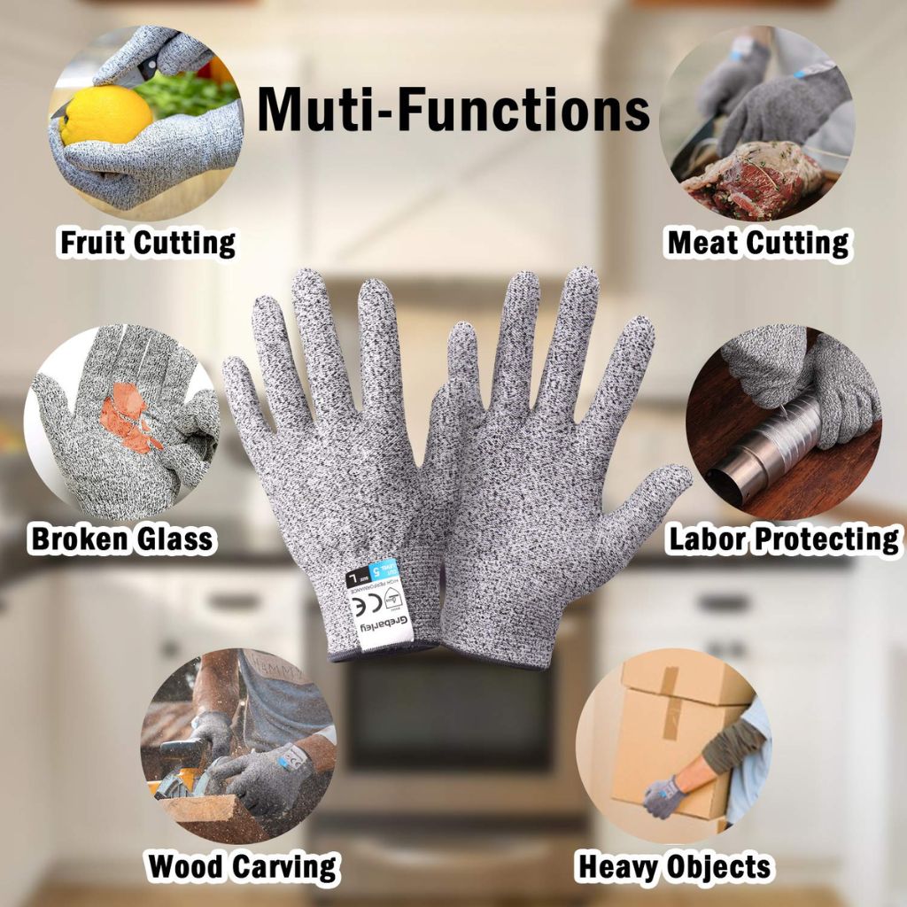 Gants de protection anti-coupure niveau 5
