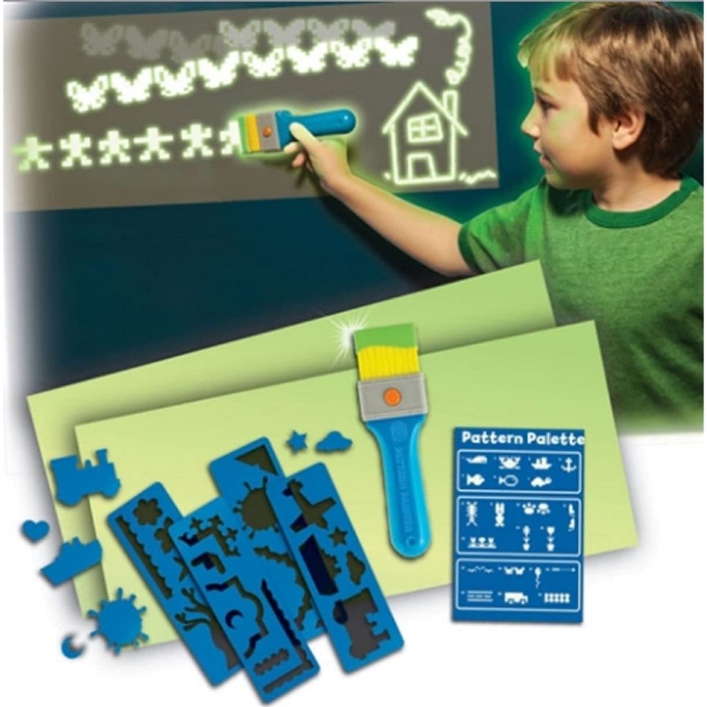FunBlast Glow Crazy light-up paintbrush for kids