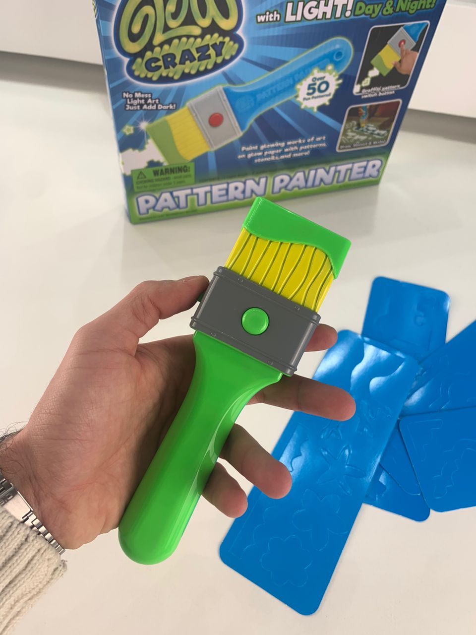 FunBlast Glow Crazy light-up paintbrush for kids